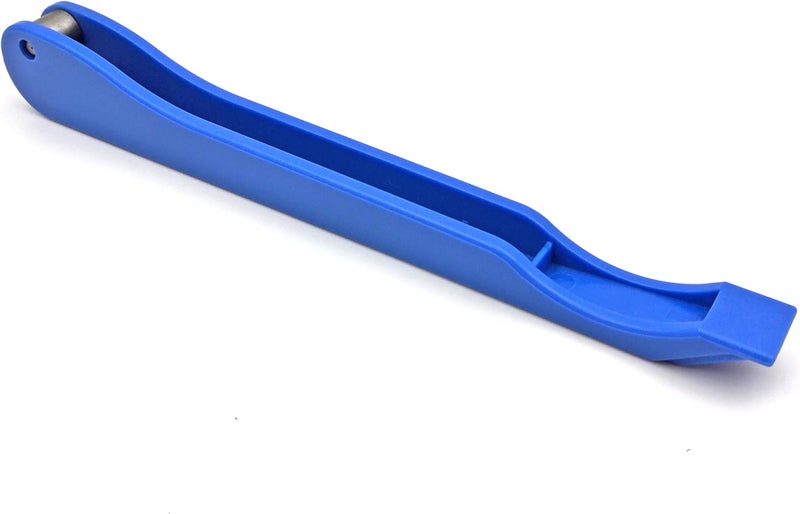ARTKINGTO Copper Foil Hand Foiler for Stained Glass, Stained Glass Hand Foiler Tool (Blue 7/32") - Image 1